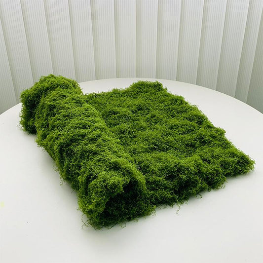 39.37In Artificial Moss Mat for Indoor Wall & Table Decor, Sustainable Nylon Material, Christmas Festival Decoration, Micro Landscape Making